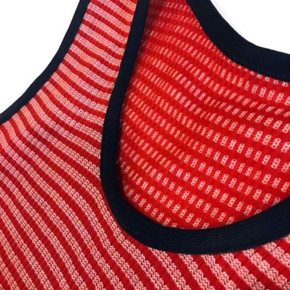 Vintage red and white striped tank - Picture 2 of 3